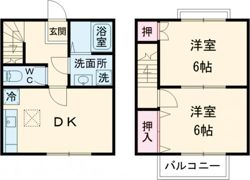 DUPLEX木村の間取り画像