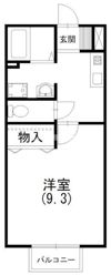 デパール城北Aの間取り画像