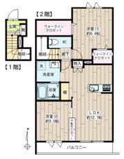 グランドゥール東台の間取り画像
