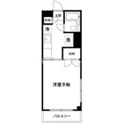 スカイパレス堀之内の間取り画像