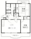 パレス和合の間取り画像