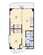 メゾンルミエール．Rの間取り画像