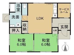 本郷2-4-23貸家の間取り画像
