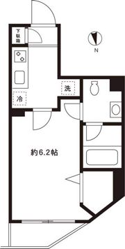 ミテッツァ大森Ⅱの間取り画像