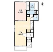 アムール ラメゾンの間取り画像