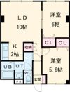 ピュアパレス川原の間取り画像