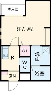大町東エヌエム・スワサント・ディセットの間取り画像