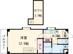 マンションエレガントの間取り画像