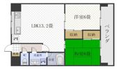 ビューハイツ早崎の間取り画像