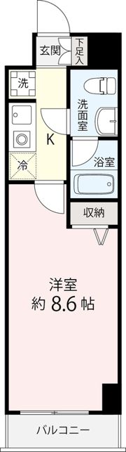 ミェーレ船橋の間取り画像