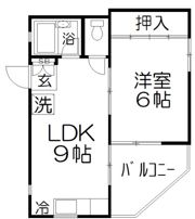 北村アパートの間取り画像
