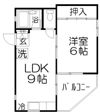 北村アパートの間取り画像