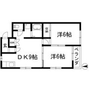 ヒルズ梅ヶ丘の間取り画像
