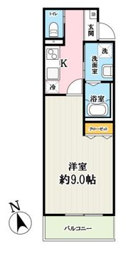 (仮称)キャメル梅島2Aの間取り画像
