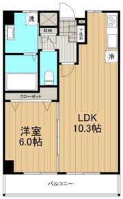 スクエア湘南の間取り画像
