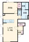 ミモザの間取り画像