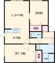 N-MODE・Ⅱの間取り画像