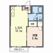 エクセル駿台の間取り画像