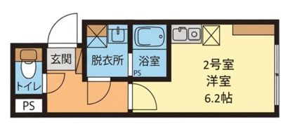 メゾン・ド・ロゼ川崎の間取り画像