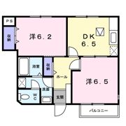 プラッサAの間取り画像