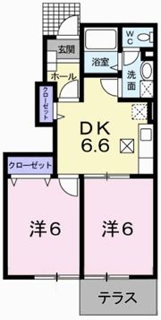 ミーツハオスUOEの間取り画像