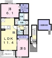 インプレスⅢ Aの間取り画像