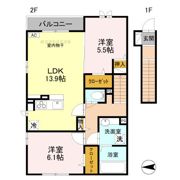 コンフォート一番町の間取り画像