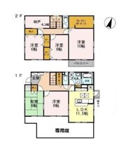 鳥居町借家の間取り画像