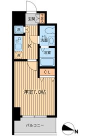 KDXレジデンス立川の間取り画像