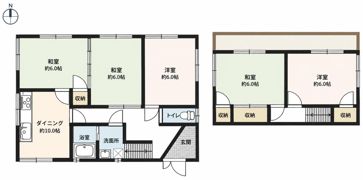 ALVIRE各務原新鵜沼台の間取り画像