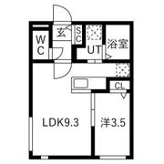 REN FAULT北大前(レンフォルトホクダイマエ)の間取り画像