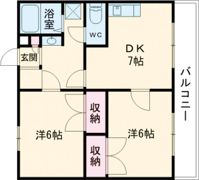 プライムハイツ寺家の間取り画像