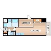LUANA・AIR・RESIDENCE錦町の間取り画像