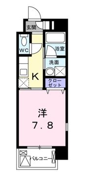 カルムCの間取り画像