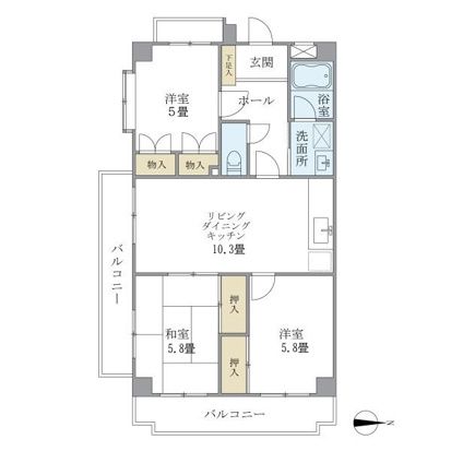 間取図