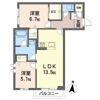 シャーメゾン南白土の間取り画像