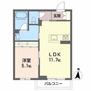 シャーメゾン南白土の間取り画像