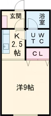 ポプリ富丘の間取り画像