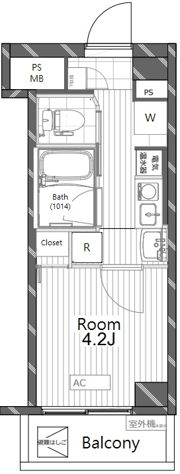 シティ東十条の間取り画像