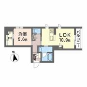 フロレゾンの間取り画像