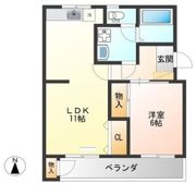 アワノハイツの間取り画像