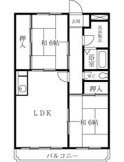 ガーデンヒルズフォーの間取り画像