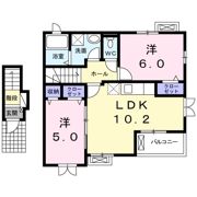 エスカレントⅡの間取り画像