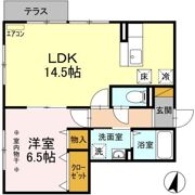 アネックスセキセン弐番館の間取り画像