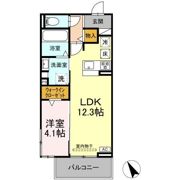 フロンティエールの間取り画像