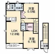 リオベージュの間取り画像