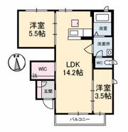 グランビュー A棟の間取り画像
