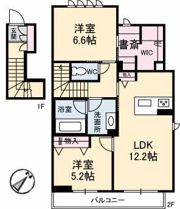 Saphir（サファイル） Tの間取り画像