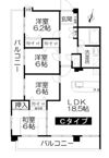 オアシス宗徳Iの間取り画像