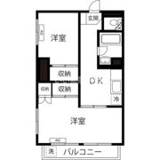 鶴見スカイマンションの間取り画像